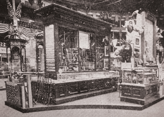 Winchester’s booth was also at the Chicago World’s Fair.